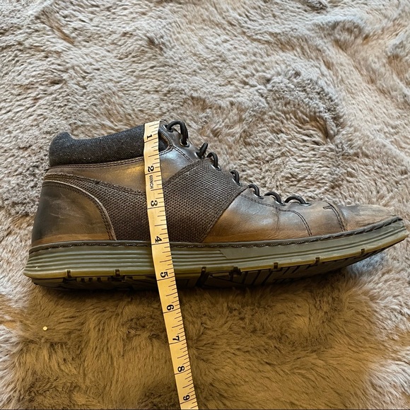 Men’s Brown Low-top Sneaker Boots - Picture 2 of 11